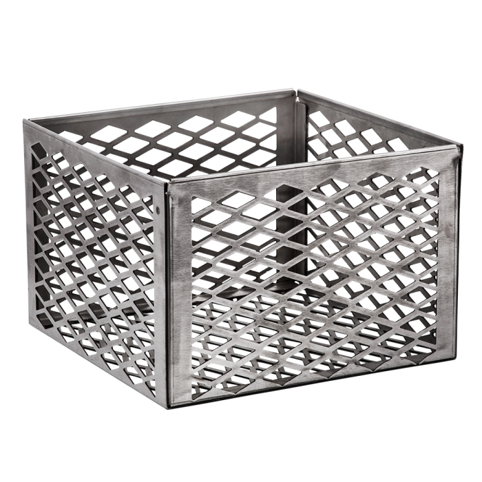 KIBAGA Stainless Steel Charcoal Firebox Basket Oklahoma Joe's Smoker Easy Clean 